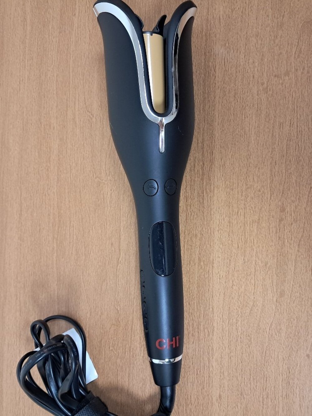 CHI Spin N Curl 1" Ceramic Rotating Curler Black